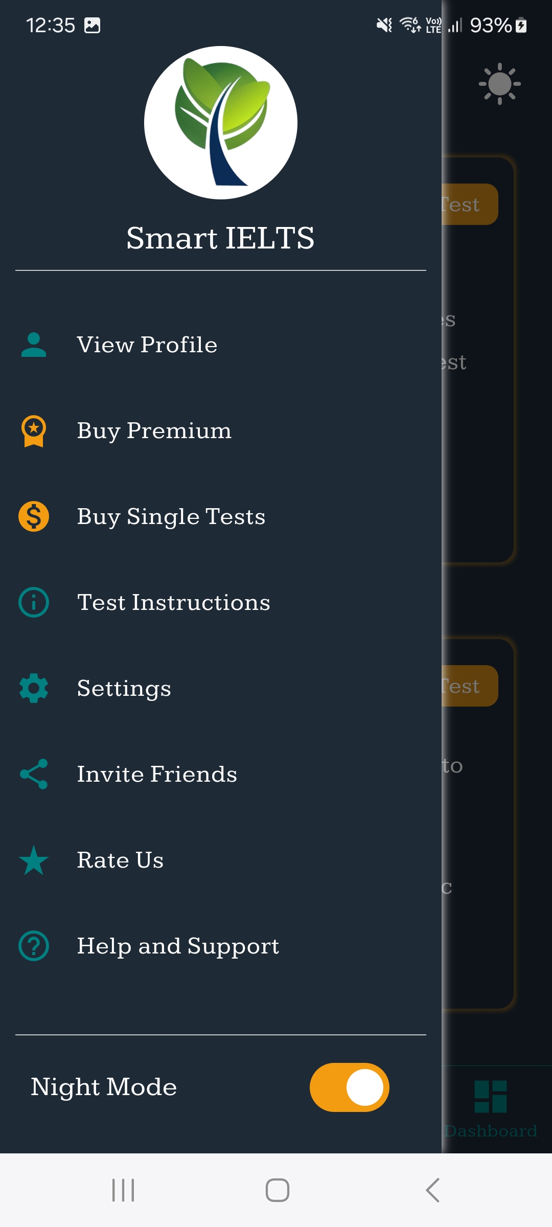 Navigation Sidebar